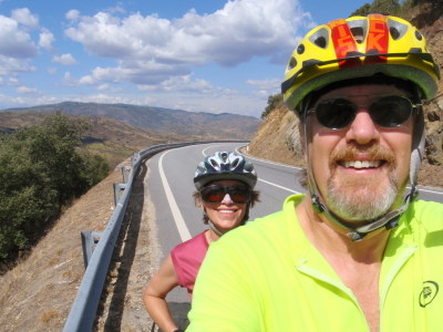We enjoy another downhill run.
